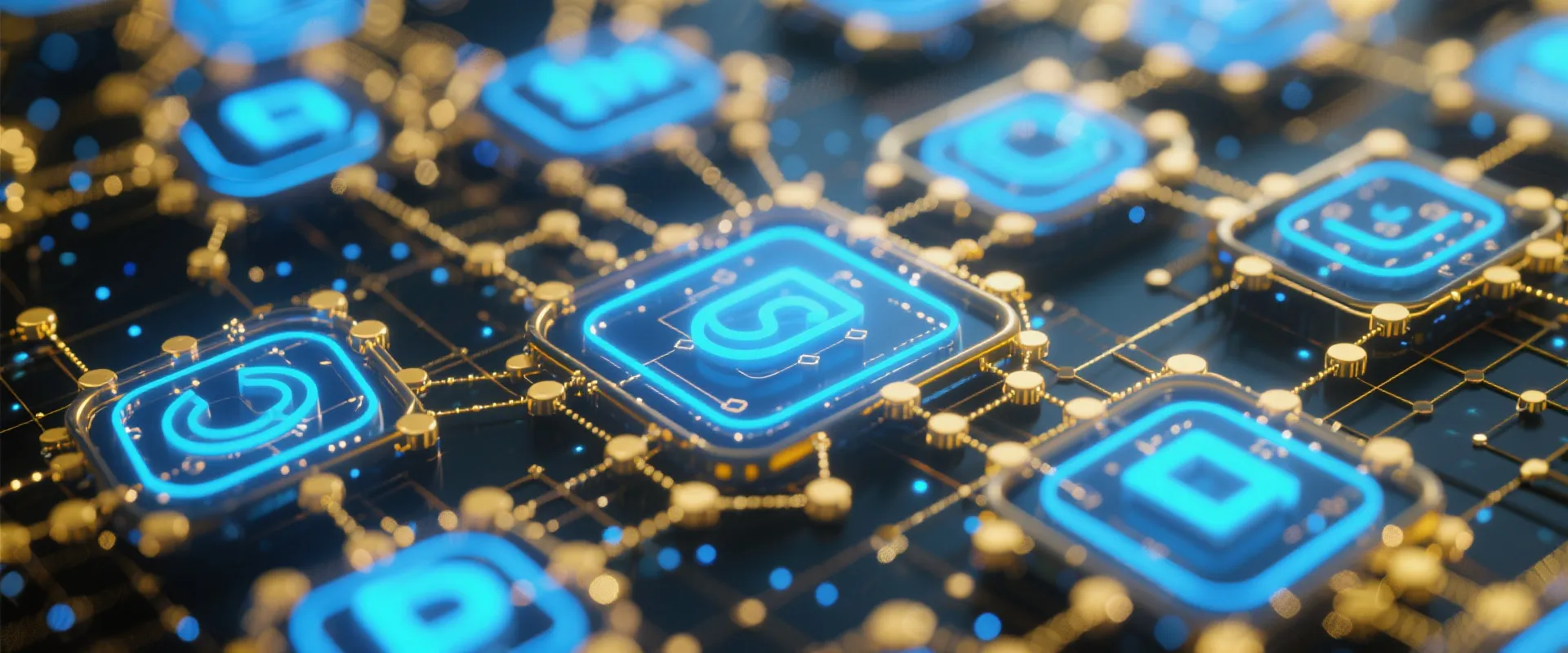 Digital Network Background